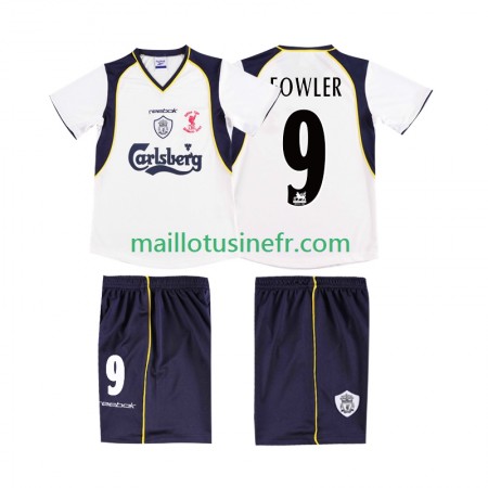 Maillot de Foot Liverpool FOWLER 9 LWP 2001 Extérieur Retro 2002 Maillot de Foot Liverpool FOWLER 9 LWP 2001 Extérieur Retro 2002